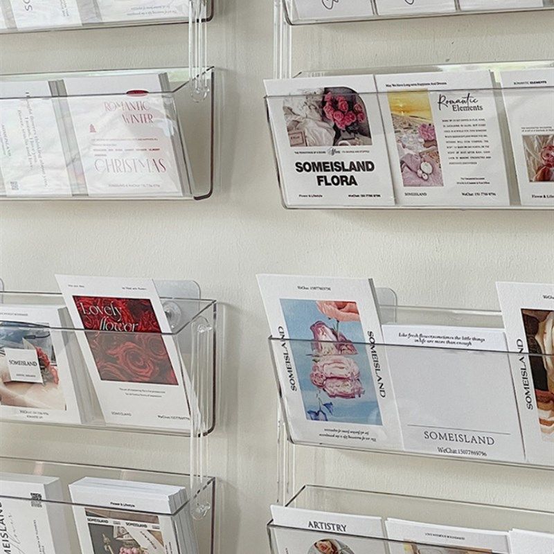 挂架亚克力卡片收纳架透明挂墙置物架花艺花店明信片贺卡展示架,鲜花速递/花卉仿真/绿植园艺,其它园艺用品,淘宝优惠券,粉丝福利购,淘宝优惠卷
