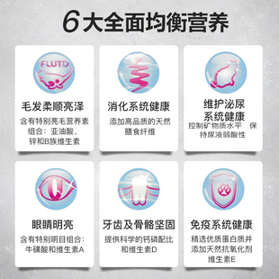 能动天然三文鱼增肥发腮成猫幼全阶段猫粮美毛亮眼1斤5斤10斤