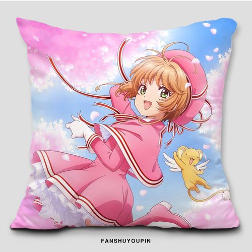 百变小樱周边抱枕魔卡少女樱动漫二次元定制创意生日礼物沙发靠垫