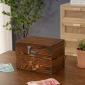 带锁存钱罐可存可取学生网红大号储蓄罐成人储钱罐密码 箱儿童礼物