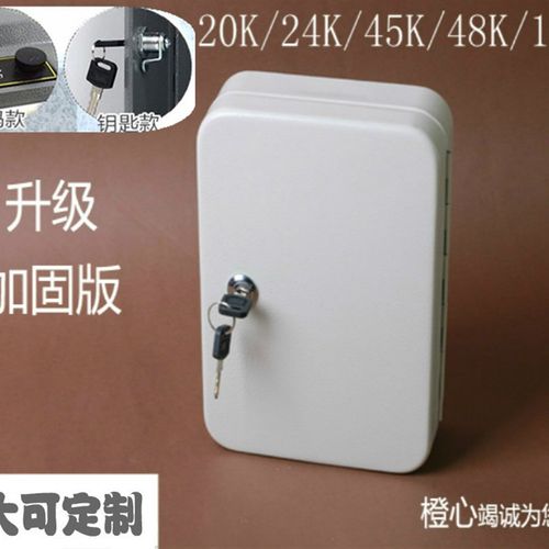 多挂钩家用办公壁挂式汽车 钥匙柜金属钥匙收纳箱 钥匙盒钥匙牌