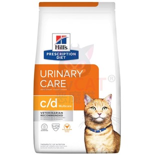 恶魔猫hills希尔斯处方粮cd猫粮泌尿道维护降低鸟粪石草酸钙结石
