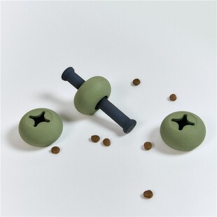 韩国Roika宠物狗狗漏食球Dango益智玩具丰容橡胶中小型犬解闷组合