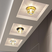 LED嵌入式 过道灯走廊灯玄关灯天花灯射灯客厅周围筒灯牛眼灯孔灯