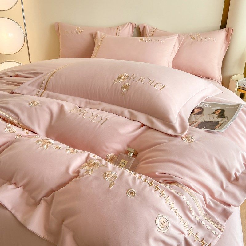 高级感160支纯棉四件套全棉床笠款被套床单四季通用南通床上用品4,床上用品,床品套件/四件套/多件套,淘宝优惠券,粉丝福利购,淘宝优惠卷