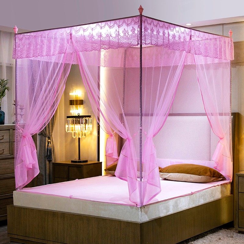 夏季蚊帐三开门拉链方顶蒙古包不锈钢支架1.5米1.8m加密有底防摔,床上用品,蚊帐,淘宝优惠券,粉丝福利购,淘宝优惠卷