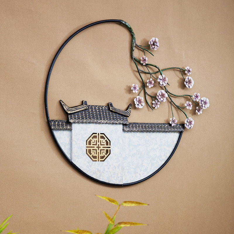 墙面装饰品新中式墙上客厅背景墙饰房间卧室餐厅书房玄关家居壁饰,家居饰品,壁饰,淘宝优惠券,粉丝福利购,淘宝优惠卷