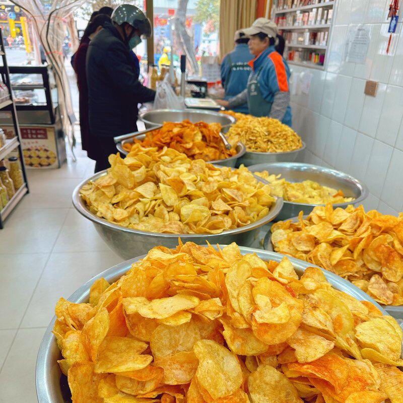 云南特产-陆良麻辣洋芋片/土豆膨化食品大礼包