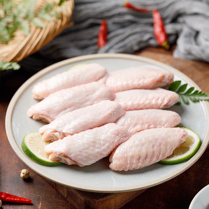 【凤祥食品】鸡翅中500g生鲜 &鸡翅根1kg 包冰率不含冰