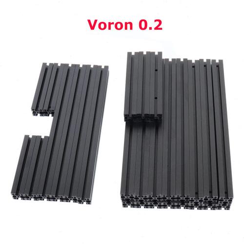 已攻丝全套Voron 0.2 Voron0.2 V0.2铝合金型材1515外框支架框架