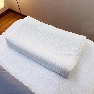 美容床枕头美容院枕乳胶棉按摩床小枕头推O拿记忆护颈椎防塌枕