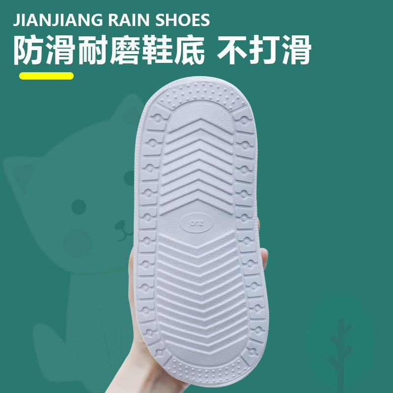 儿童雨鞋防雨水防滑男女童小学生加厚耐磨防雪鞋卡通宝宝雨靴