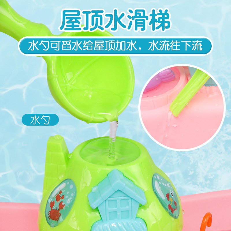 儿童多功能电动磁悬浮轨道钓鱼台益智磁性音乐旋转钓鱼盘戏水