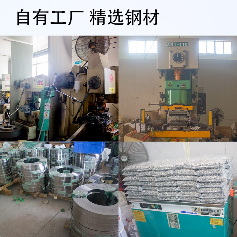 塑料封条锁扣钢片货运集装箱铅封锁弹片定制封签五金冲压件