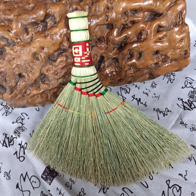 高粱糜子笤帚天然老式手工扫床刷子扫炕扫帚家用搬家结婚用小扫把