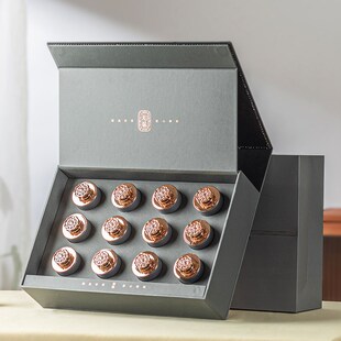 小罐茶礼盒装空盒红茶岩茶叶礼盒空盒碎银子小罐茶包装盒空礼盒