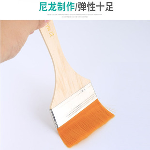 尼龙毛刷软毛洁刷小刷子小号烧烤刷排刷工业用羊毛刷油漆画笔刷