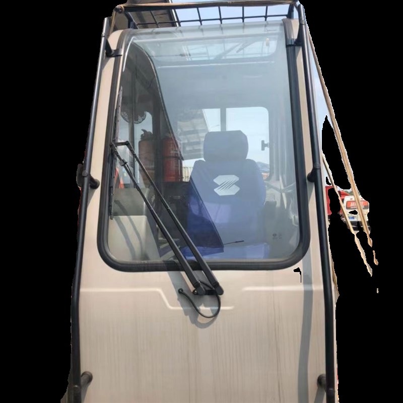 中联吊车20吨25吨上车玻璃操纵室车门玻璃前档上车原左后侧玻璃