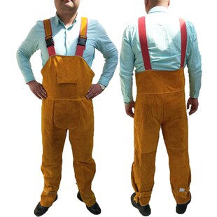 真皮电焊工作服套装 男防阻燃牛皮焊接防护服防电焊辐射加厚劳保服