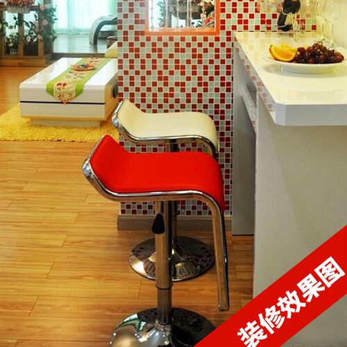 吧台椅升降现代吧凳酒吧椅子旋转吧椅靠背高脚收银前台椅