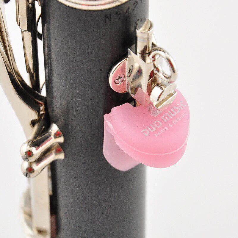 韩国DUO MUI单簧管拇指托黑管硅胶簧管指托环保护多颜色