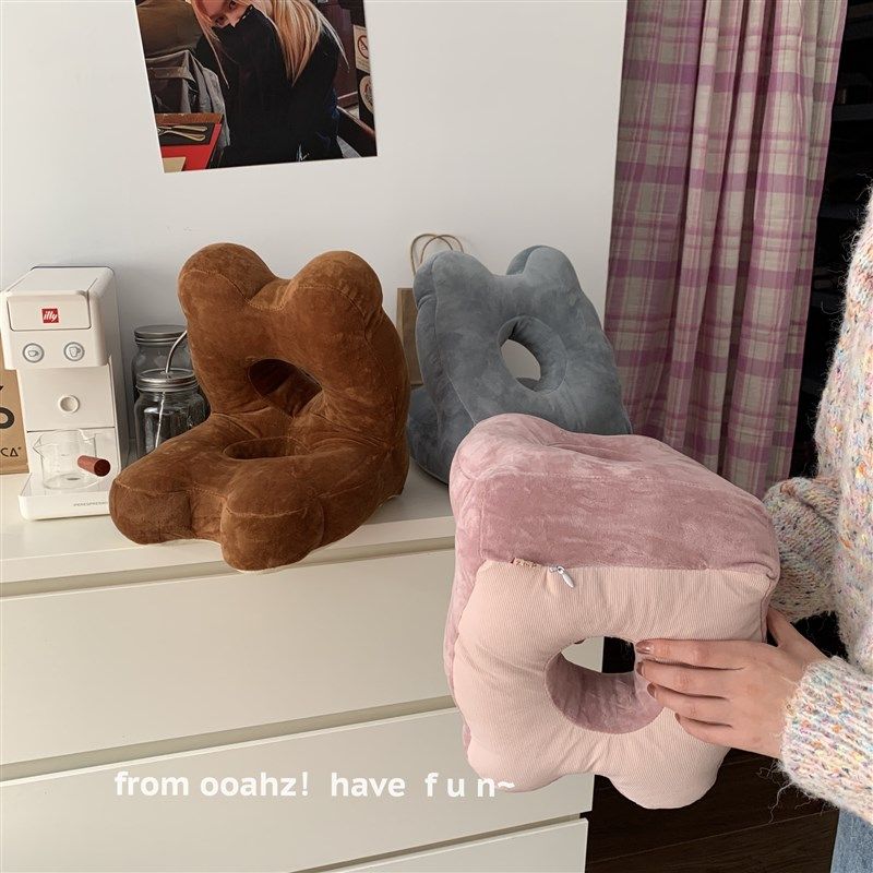 忙里偷闲~办公室午睡冰丝午休枕头睡觉趴趴枕学生桌上抱枕趴睡枕