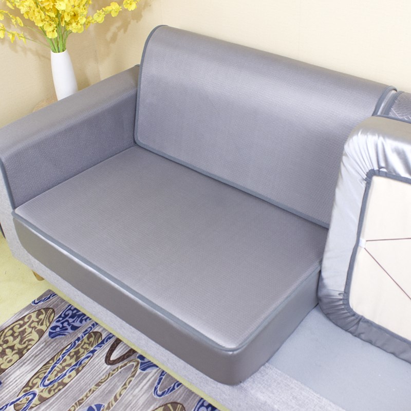 夏季沙发垫罩笠夏天夏款凉席可机洗冰丝贵妃位加厚防滑