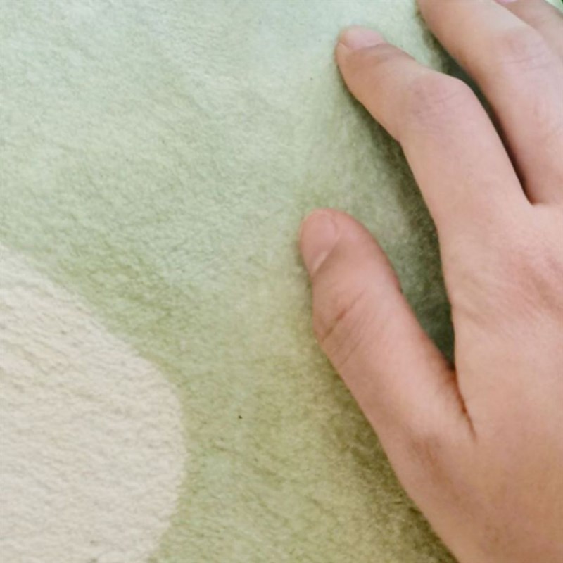 小清新长条卧室床边毯高级感房间耐磨防滑地毯吸水隔凉仿羊绒地毯