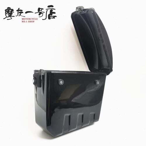 适用国三四GW250 F S -A 边箱 挂箱 侧箱 行李箱黑色原厂防伪验证