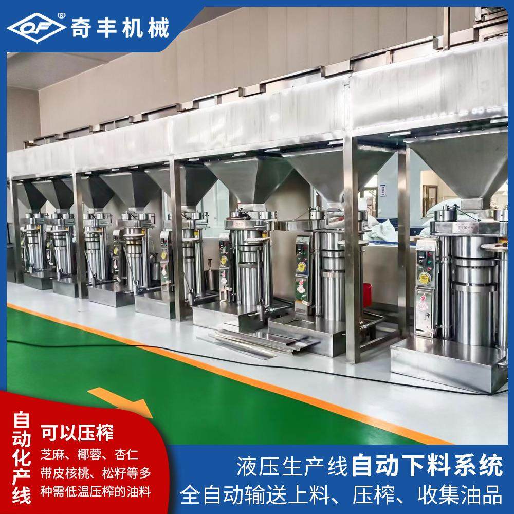 芝麻香油机生产线 全自动无人榨油工厂 液压机低温压榨榨油机,农机/农具/农膜,农产品加工设备,淘宝优惠券,粉丝福利购,淘宝优惠卷