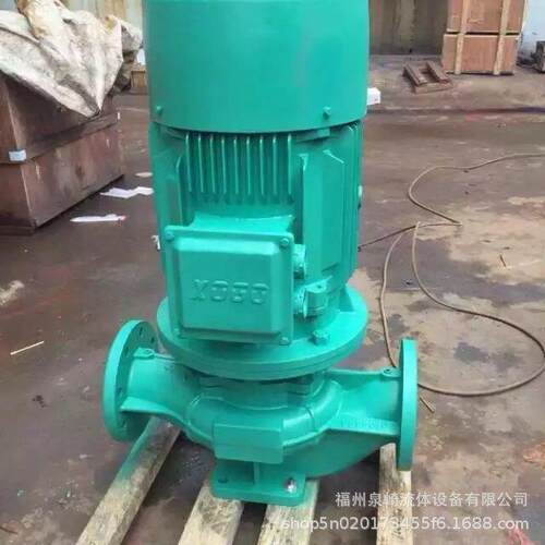 厂家直销IRG立式单级离心泵型号全热水暖气循环增压水泵ISW管道泵