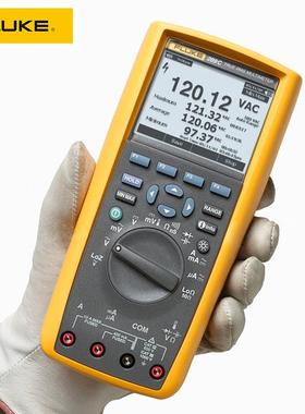 F115C数字万用表F117C/175C工业便捷手持高精度万用表