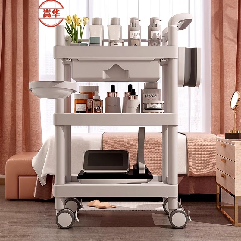 美容车美容院专用手推工具车火罐车小气泡小推车置物架子医疗推车