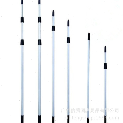 3米双节4m6m8m9m三节铝合金伸缩杆 玻璃刮伸缩杆 涂水器伸缩铝杆