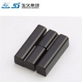 配电箱柜铰链 喷塑黑淡光黑色 生久柜锁L镀亮光铬 亚光铰链