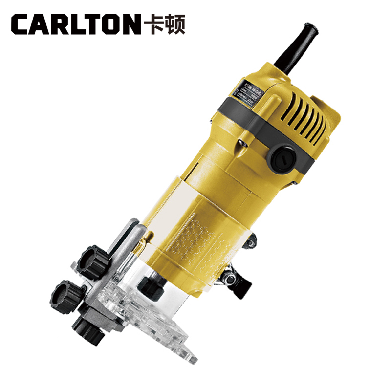 卡顿修边机CT06-1电木铣开孔收边小锣机木工开槽铝塑板电动工具