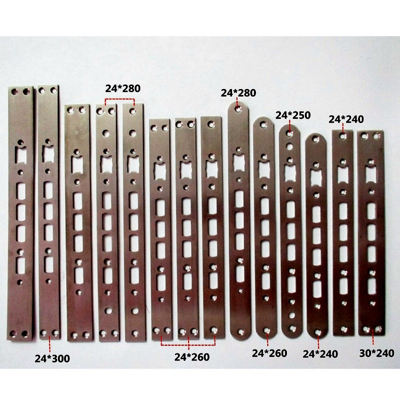 指纹锁体锁芯孔盖钥匙卡电池盒盖包安装导向片边条尺寸定制