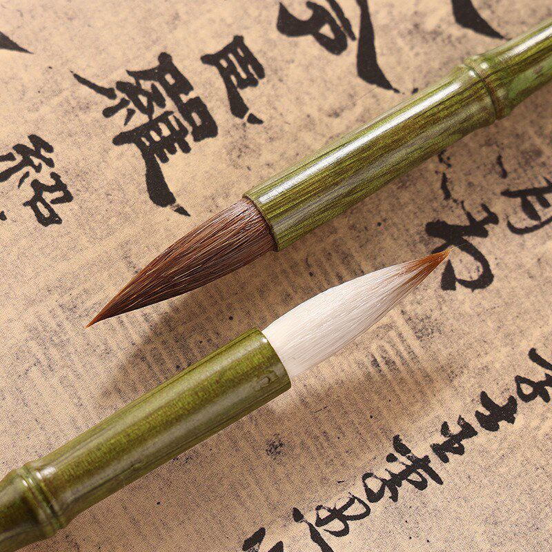 青烟毛笔秋拾初学狼羊毫兼毫笔中楷小楷书行书临摹字帖练习软毛笔