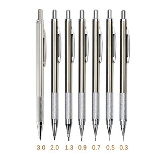 金属自动铅笔 ...9.mm 免削绘图笔  2铅笔芯