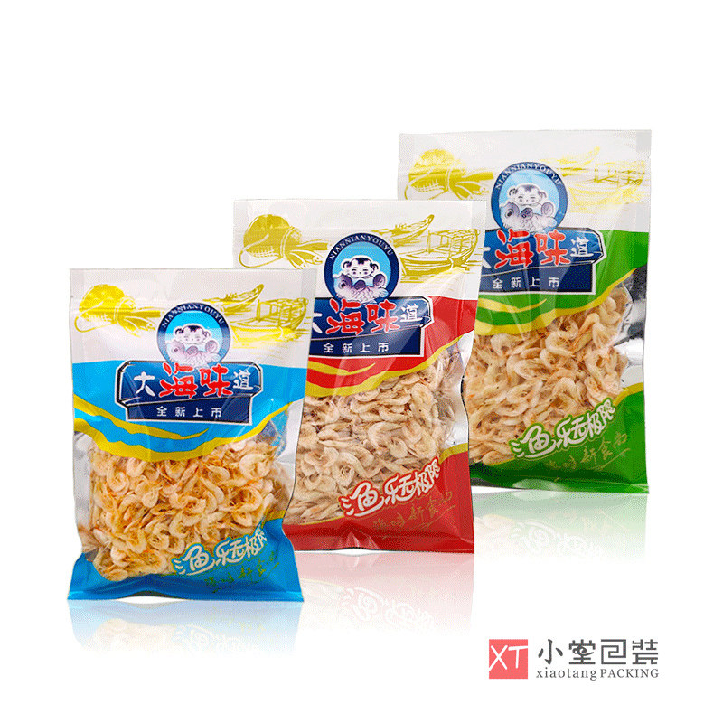 大海味道海米虾皮虾干海鲜食品自封口塑料包装袋