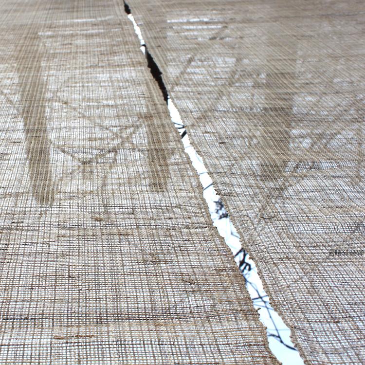 手工布麻布面料夏布透气半透窗帘布素食餐厅隔断装饰民宿装饰布料