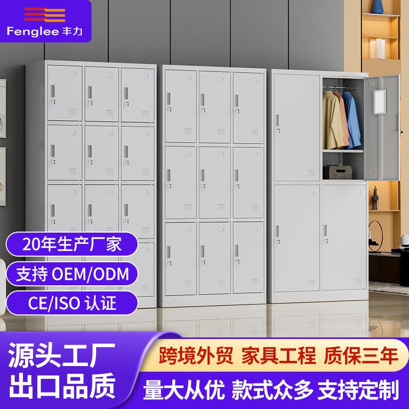 洛阳更衣柜西安郑州储物柜收纳柜钢制衣柜学生宿舍带锁衣柜