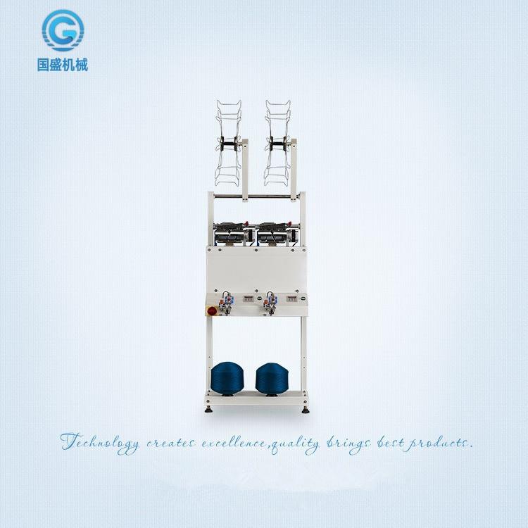 常熟厂家针织机械国盛单锭单控2锭绞纱倒丝机