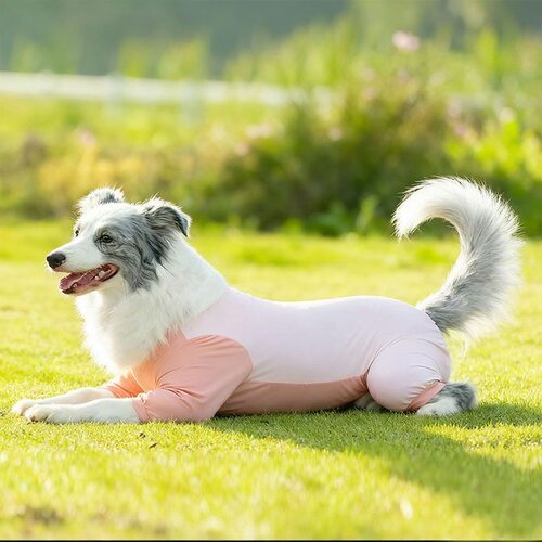 大狗狗凉凉衣冰丝防晒连体四脚衣中大型犬夏季防虫防掉毛宠物衣服