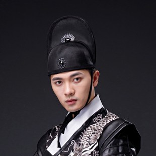 飞鱼服锦衣卫帽子圆顶大檐帽唐制明制汉服圆领袍腰带令牌金属腰牌