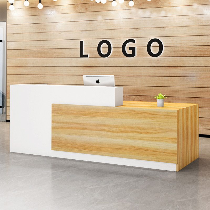 收银台简约吧台公司前台桌接待台美容院服装店美发店转角小型柜台,商业/办公家具,收银台,淘宝优惠券,粉丝福利购,淘宝优惠卷