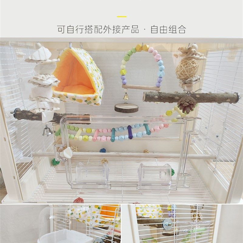 特大号宠物鸟笼鹦鹉笼生态透明亚克力牡丹玄凤虎皮专用家用笼子新,宠物/宠物食品及用品,宠物鸡/鸭/鸽笼,淘宝优惠券,粉丝福利购,淘宝优惠卷