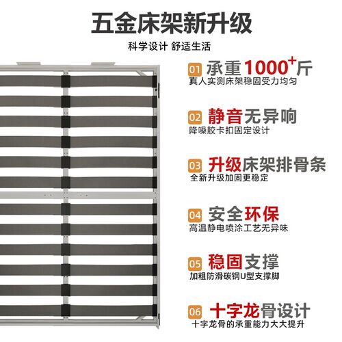 书桌隐形床壁床衣柜一体折叠侧翻多功能隐藏墨菲床五金配件小户型
