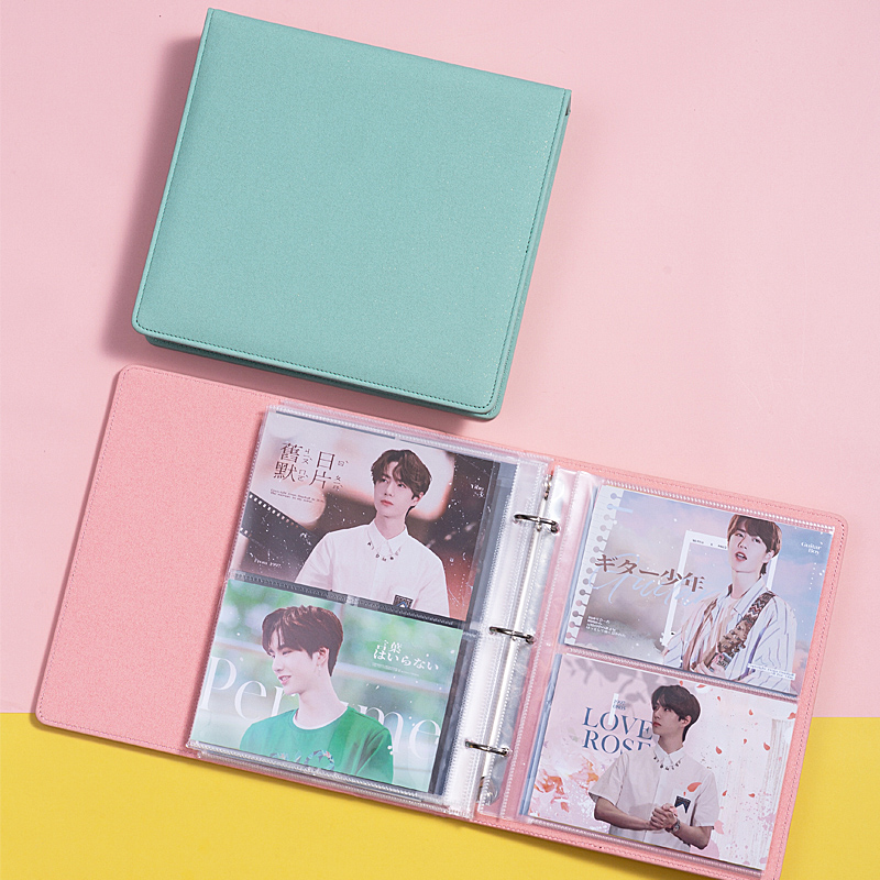 A5明信片收纳册活页相册封面定制卡册6寸3寸4寸拍立得相纸收纳本