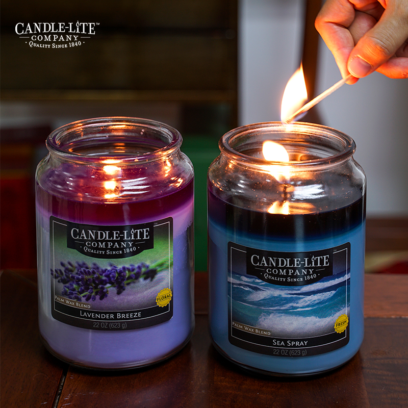 进口大容量香薰蜡烛CANDLE-LITE卧室香氛摆件高级小众生日伴手礼